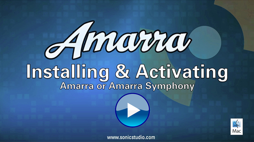 Installing and Activating Amarra and Symphony